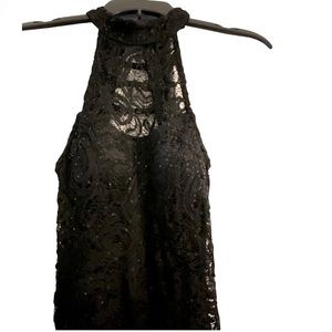 2/$10 🖤 Speeches Black Sequin & Lace Body-con Party Dress.